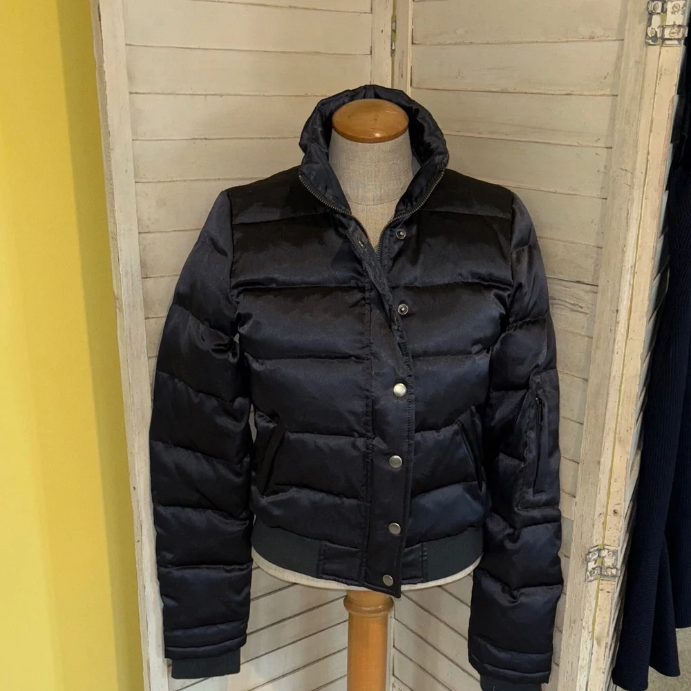 New with tag Juicy couture, black puffer jacket size small - Picture 1 of 9